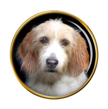 Otterhound Dog Lapel Pin Badge