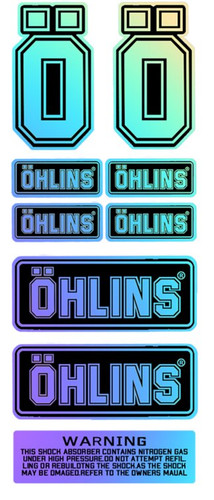Motorcycle sticker decal sheet - motorcycle,
