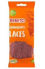 Bebeto Strawberry Laces 160g x