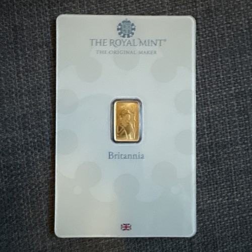 Gold bar royal mint - 1g,