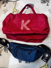 Kenzo Nylon Gym Bag + Bum Bag