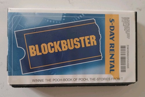 Blockbuster video vhs - blockbuster, video-