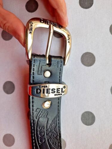 Vintage leather belt diesel - leather,