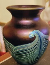 Okra Glass Vase 1977 - 1998