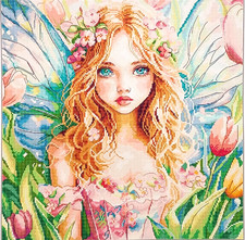 Butterfly Fairy In Tulips - 14