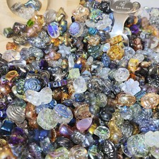 Glass beads lot jewelry making