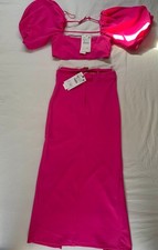 Pink Zara Coord Top Skirt Co