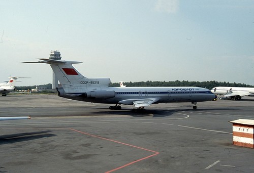 Aeroflot tupolev 154 - tupolev,