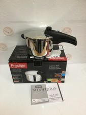 Prestige Smart Plus Pressure Cooker, 4L, Silver