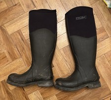 ROK/Muck Boot Lanark Tall Riding Welly/wellington Boot Size 3  Good Condition