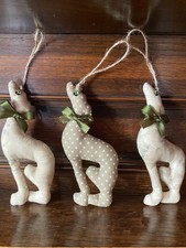 3 X WHIPPET GREYHOUND Hanging Decoration Christmas Gift Dog Lovers Present Cute