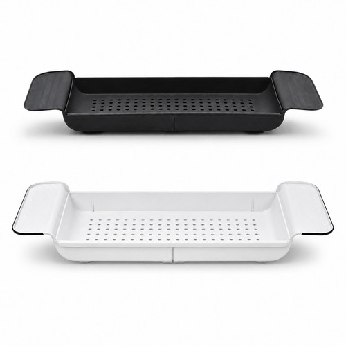 Extendable bathtub caddy tray - bathtub,