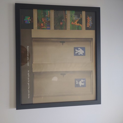 Banjo tooie n64 split - banjo, print