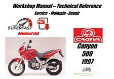 Cagiva Canyon 500 Service Repair Workshop Manual  1997