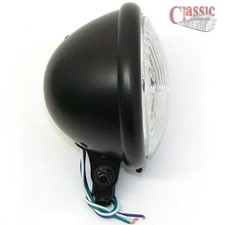 Bottom Mount Bates style headlight Custom Triumph BSA Classic motorcycles