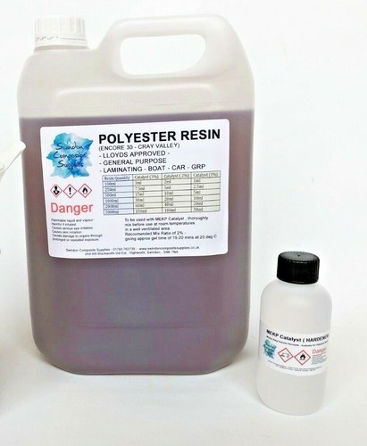 Polyester resin 5kg - polyester,