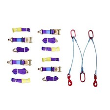 4x 5ton Tie Down Ratchet Strap