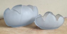 Vintage bagley frosted blue - vintage,