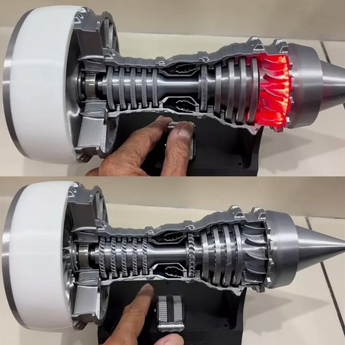 Aircraft turbofan engine - turbofan,