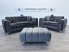 Keysri Sofa in Steel Plush
