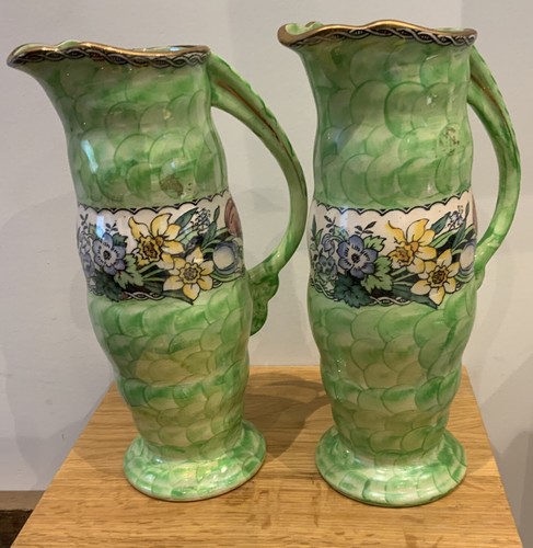 Pair large art deco - pair, of
