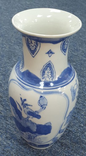 Vintage blue and - and, white