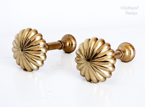Brass curtain tie - curtain,
