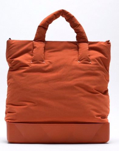Zara bucket bag rubberized - bucket,