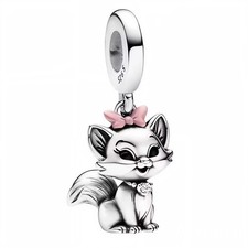 S925 Sterling Silver Cute Cat