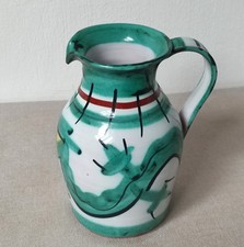 Vintage Tintagel Studio Pottery Hand Painted Dragon Jug