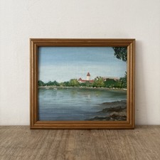 Vintage Rustic Style Oil on