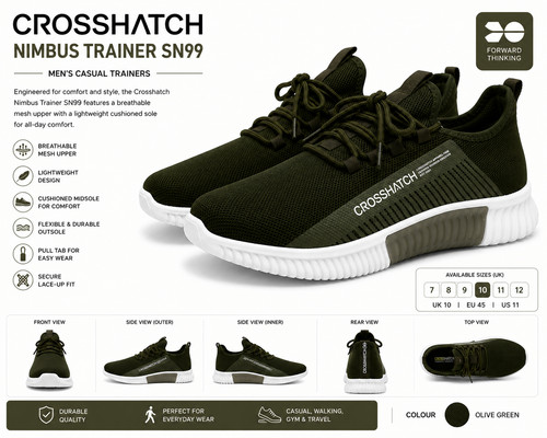 Men trainers olive green - trainers,