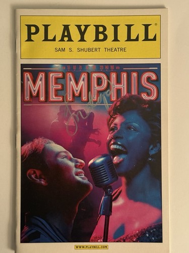 Memphis broadway playbill dec - broadway,