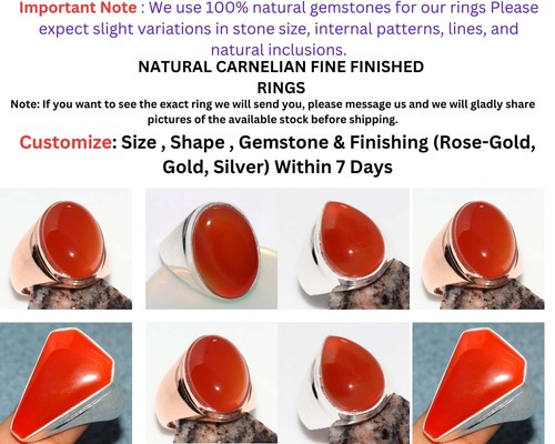 Men women carnelian fine - &,