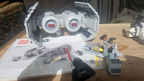 Lego starwars tie bomber - starwars,