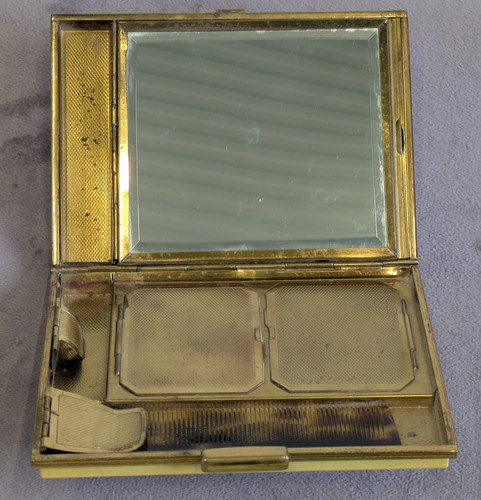 Vintage art deco gold - deco, &