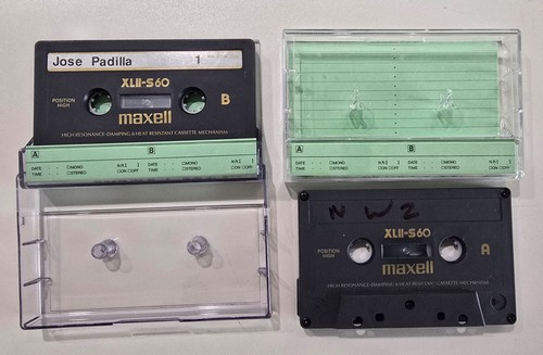 Two maxell xlii 60 minute - two,
