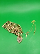 2 items of 9ct gold (scrap or wearable ) total weight 18.1 grams.