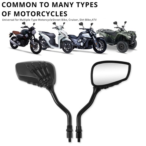 Skull rearview mirrors - skull,