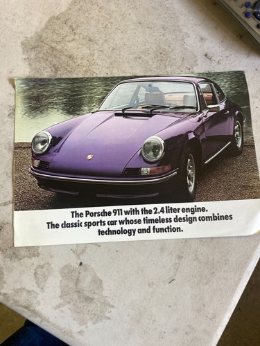 Porsche 911 car brochure - 911,