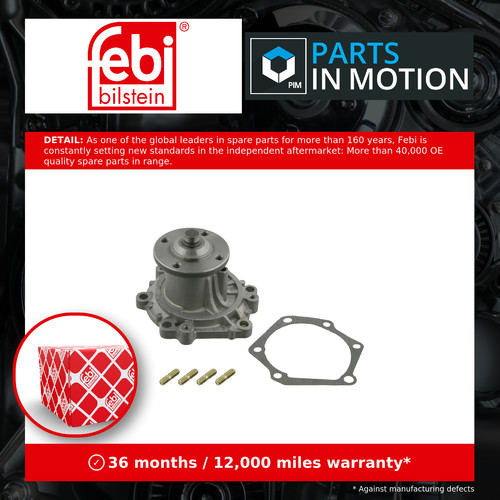 Water pump fits - water, toyota