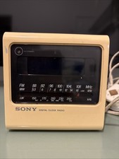 Sony DIGICUBE Radio/Alarm