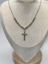 Stunning Peridot Cross