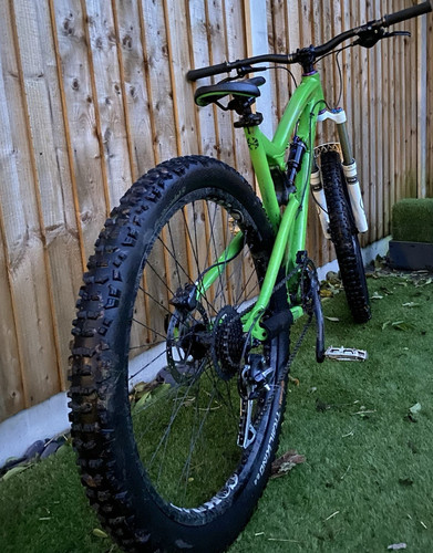 Santa cruz mountain bike green - santa,