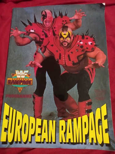 Wwf european rampage tour - wwf,