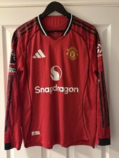 Match Worn/ Issued  Manchester