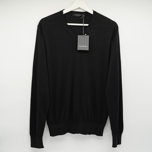 Zegna neck jumper - v,