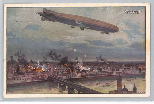 Zeppelin ww1 - (schutte-lanz),