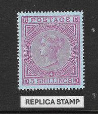 Queen victoria sg130 5s - gb:, sg130: