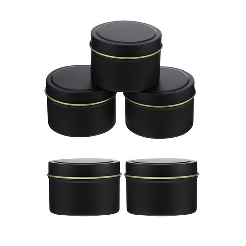 5pcs portable black - black, iron